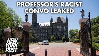 Georgetown Law professor caught complaining about black students on Zoom | New York Post