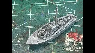 Building Vosper MTBs for Cruel Seas from Warlord Games