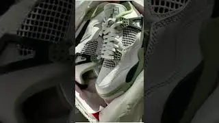 jordan 4 &ldquo;Oil green&rdquo; edit