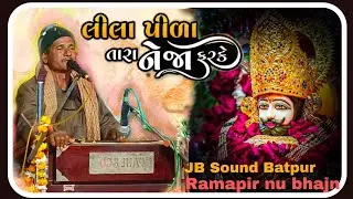 લીલા પીળા તારા નેજા ફરકે { Manu Vasava } Lila pila  tara neja farke !! ramapir bhajn !! At ghanikhut