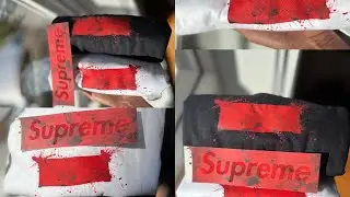 SUPREME X RALPH STEADMAN BOX LOGO (WEEK 8 )UNBOXING AND FITTING ON BODY