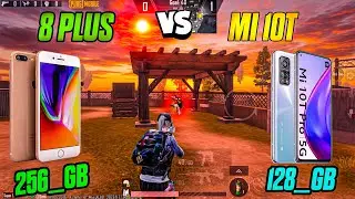 IPHONE 8 PLUS Vs Xiaomi Mi 10T PUBG COMPARISON || Who Will Win? 2025😍