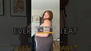 What I eat in a Day FAT AND PREGNANT 🤰💖😂