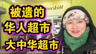 被人遗忘的华人超市🔥57街大中华超市🔥零下15度街头睡觉🔥