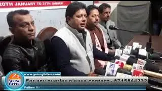 Rajesh Gupta, MLA Jammu East holds press conference at Press Club