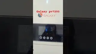Galaxy pv7200 #youtubeshorts  #solar  #inverter  #hybrid