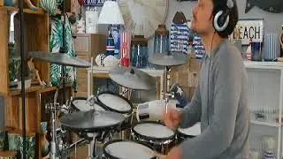 Le batteur Damien SCHMITT de N'oubliez pas les paroles offre en exclu une pause musicale à WiKer