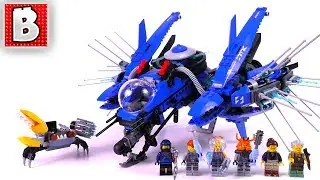 LEGO Ninjago Movie Jay's Lightning Jet 70614! | Unbox Build Time Lapse Review