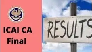 CA FINAL RESULTS NOV 2019
