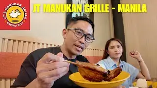 Eating at JT's Manukan Grille in Manila Philippines