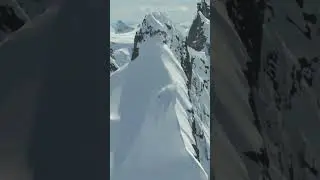Johnny Collinson: ALL IN on This INSANE AK Ski Line! 🤯