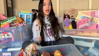 COMPR&Eacute; UN LOTE DE JUGUETES ANTIGUOS DE BARBIE PORQUE EN MI INFANCIA NO PUDE ( no hab&iacute;a nacido ) 