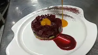 Roasted beet tartare : delicious appetaazer salad recipe