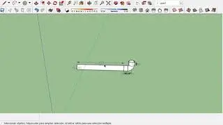 Caño de desagüe en SKetchup
