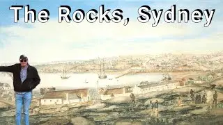 A walk around The Rocks, Sydney - A very Historical site.