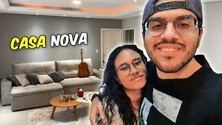 TOUR PELA MINHA NOVA CASA
