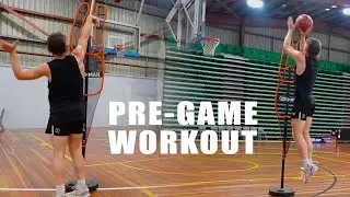 AUSTRALIAN PRO BALLER: My pre-game workout!