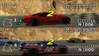 Nascar Rumble Multiplayer (Stoney Creek) [Rookie] {Cyber Teams} ePSXe
