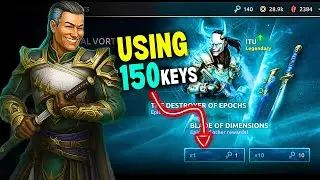 SPENDING 150 Rift Keys For unlocking all Itu talents 😏 | shadow fight 4 arena 