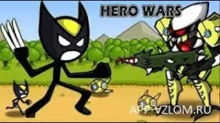 Героические войны Супер Стикмен  #1  игра на телефон андроид HERO WARS Super Stickman