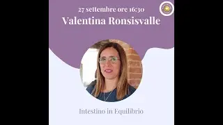 Valentina Ronsisvalle - Intestino in equilibrio