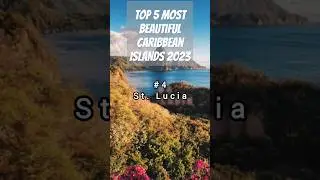 Top 5 Most Beautiful Caribbean Islands 2023 #ytshorts #travel #exploreeverywhere #caribbean #islands