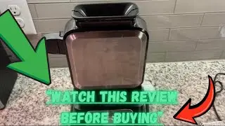Ninja BW1001 NeverStick PRO Belgian Waffle Maker, Vertical Design, 5 Shade Settings Review