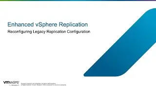 Enhanced vSphere Replication conversion demo video