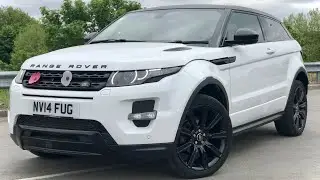 Used 2014 Range Rover Evoque 2.2 SD4 Dynamic Coupe Review For Sale by Small Cars Direct, Hampshire