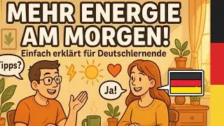 Deutsch lernen Podcast - Einfach Deutsch: Energie am Morgen | Deutsch für Alltag