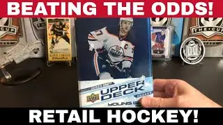 BEATING the odds! 2020-21 Upper Deck Series 1 Hockey Tin Opening!