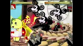 【MUGEN】ビッグバンドナルド (12p) VS 4体のドナルド