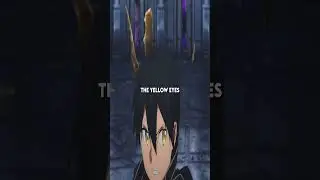 Why do kirito's eyes turn yellow?..