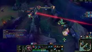 Shaco QUADRA KILL - DABUIN in danger but shaco destroyed #shorts