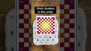 How to crochet basic granny square #crochetpatterns #crochetdesign #crochetdesigner #learncrochet
