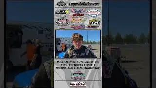 Ben Morabito &ndash; Legends Young Lions Heat Race 2 Winner Interview &ndash; 2025 Asphalt Nationals