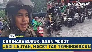 Macet Horor Daan Mogot! Genangan Banjir Capai 30 Cm Lumpuhkan Akses Jalan Jakarta Barat | NTV PRIME