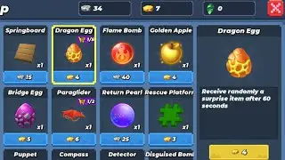 New Dragon Egg and SpringBoard in BedWars New Update! (Blockman Go)