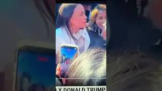 El President Donald Trump Le da wl apoyo a Maria Corina Machado para la liberaci&oacute;n de Venezuela 🇻🇪 #