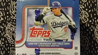 Topps Baseball Series Two 2025 Jumbo Box Rip!