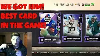 99 OVERALL LAWRENCE TAYLOR! WE GOT HIM! BEST CARD IN THE GAME! MADDEN 18 ULTIMATE TEAM EASTER PROMO!