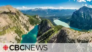 Why the bright blue lakes of the Rocky Mountains are changing colour