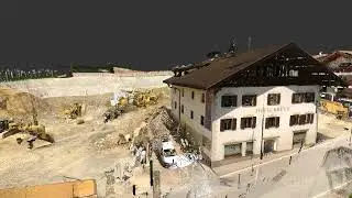 Scansione laser cantiere