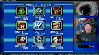 Past Broadcast 3/4/2023: 🍁 WHEN BALDGE NOOBS PLAY MEGAMAN 2 ~ Tammelo's Stream Game Redeem 🍁