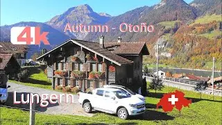 SWITZERLAND   LUNGERN   PART 3   ITSELWALD   Walking Tour beautiful villages   hermosos pueblos   4k