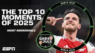 The TOP 10 footballing moments of 2025! Rice’s free kicks vs. Madrid, PSG’s UCL win & more | ESPN FC