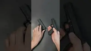 Mini Glock 17 VS Mini Glock 18 Gun Model with Bullets - Link in Comments