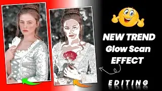Glow Scan Effect Alight Motion | Alight Motion Video Editing | Glow Scan Tutorial