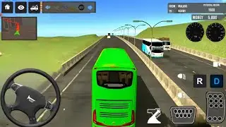 Indonesia Bus Simulator | Smooth Driving Skills Test! | ShivamX Gaming!!