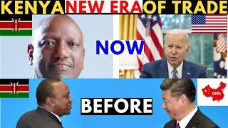 Why United States China Kenya Trade COMPETITION Influences Kenya's Economy Growth Nairobi New York